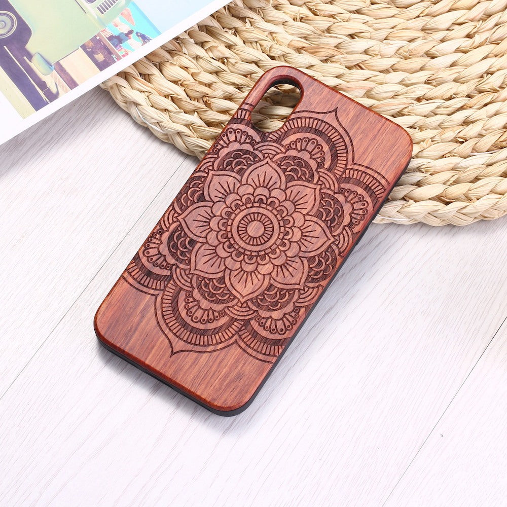 Mandala stick wood tpu phone case Mandala stick wood tpu phone case